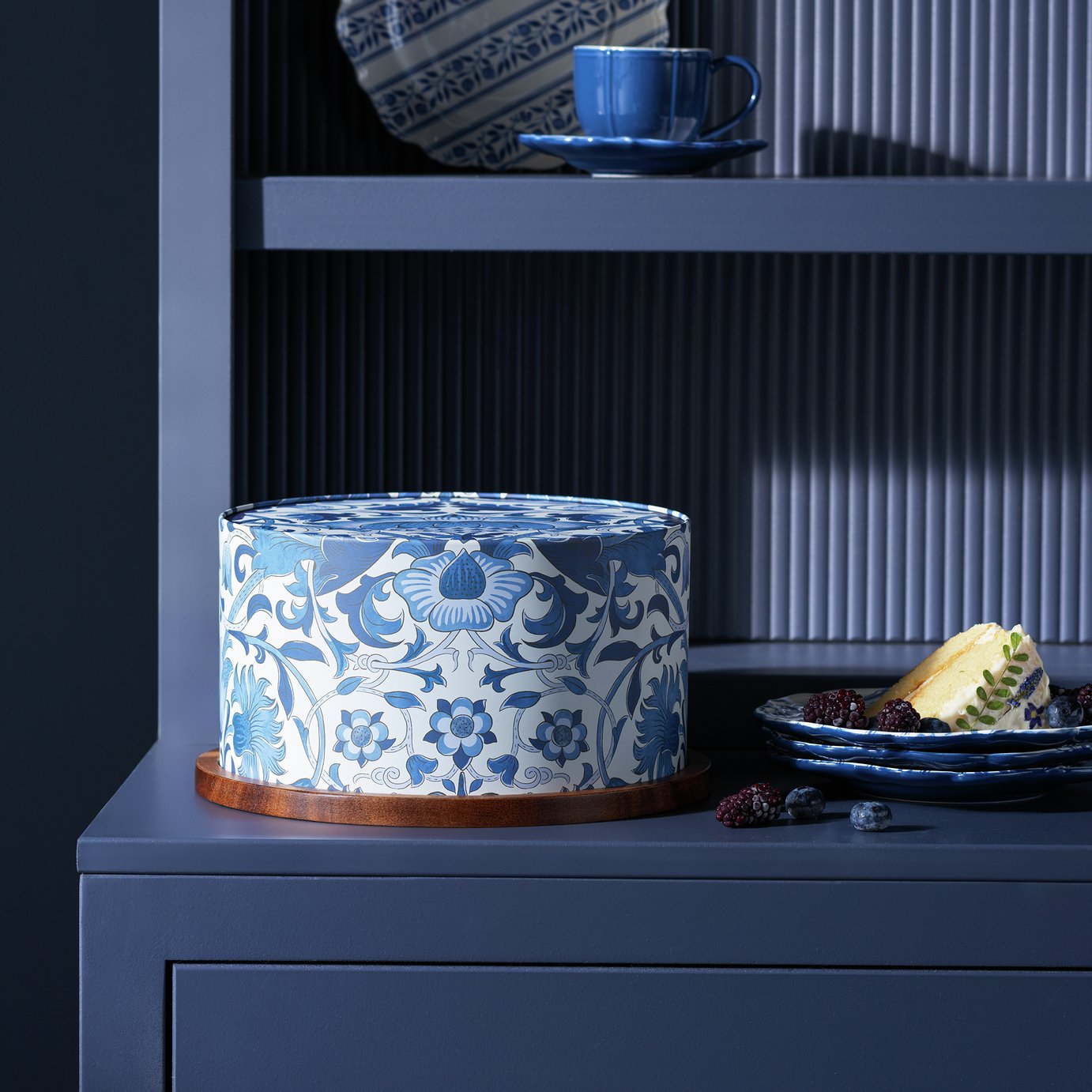 Habitat x Morris & Co. Inky Cake Tin