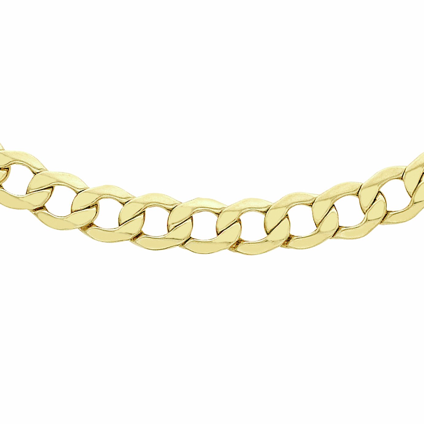 Revere 9ct Yellow Gold 20 Inch Curb Chain