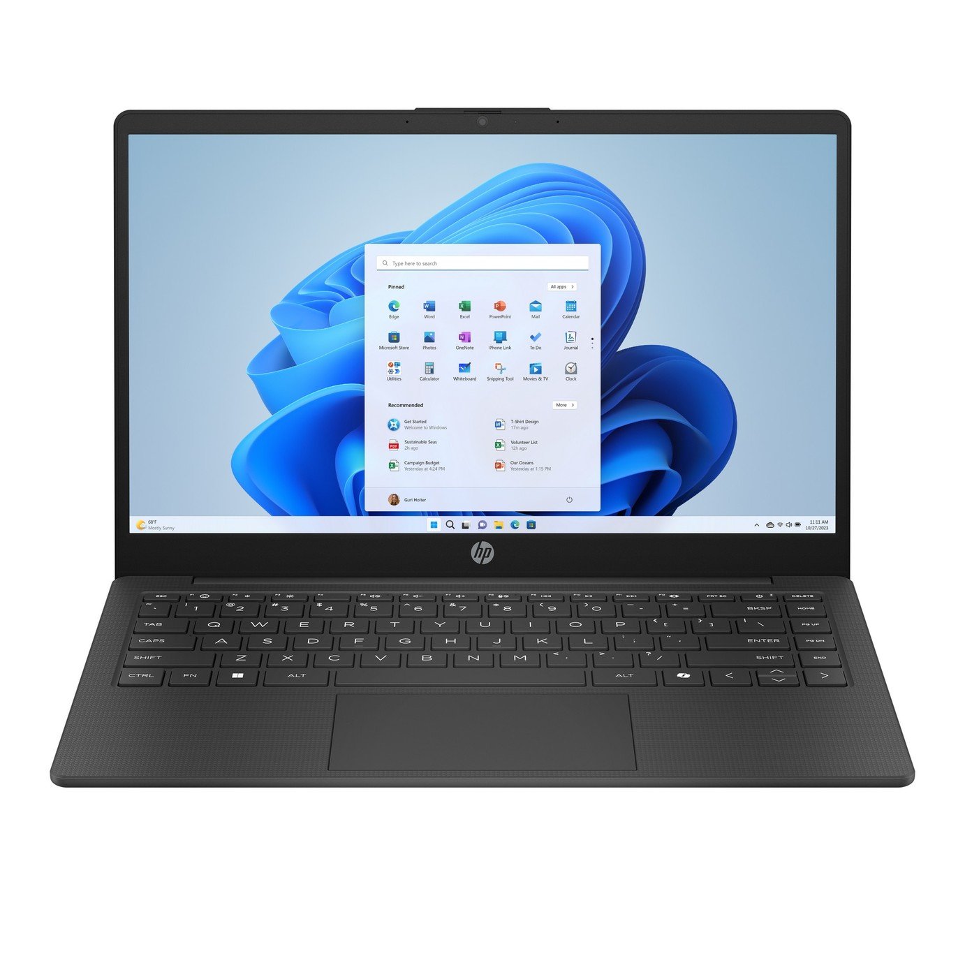 HP 14-ep2001na 14in Intel N1504GB 128GB Laptop