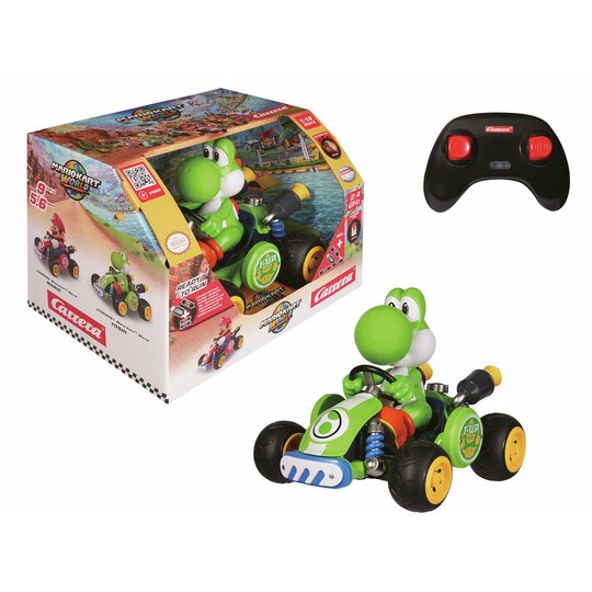Carrera Mario Kart World Yoshi 1:18 Radio Controlled Car