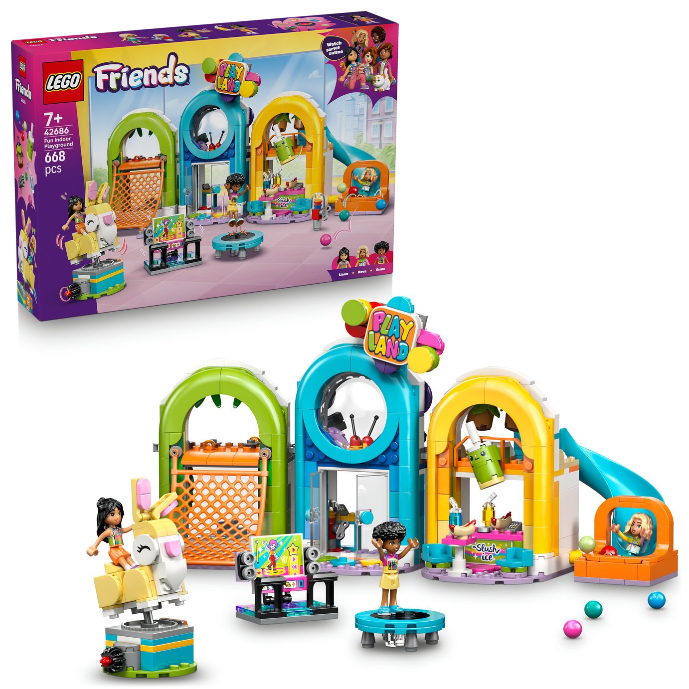 LEGO Friends Fun Indoor Playground Toy 42686