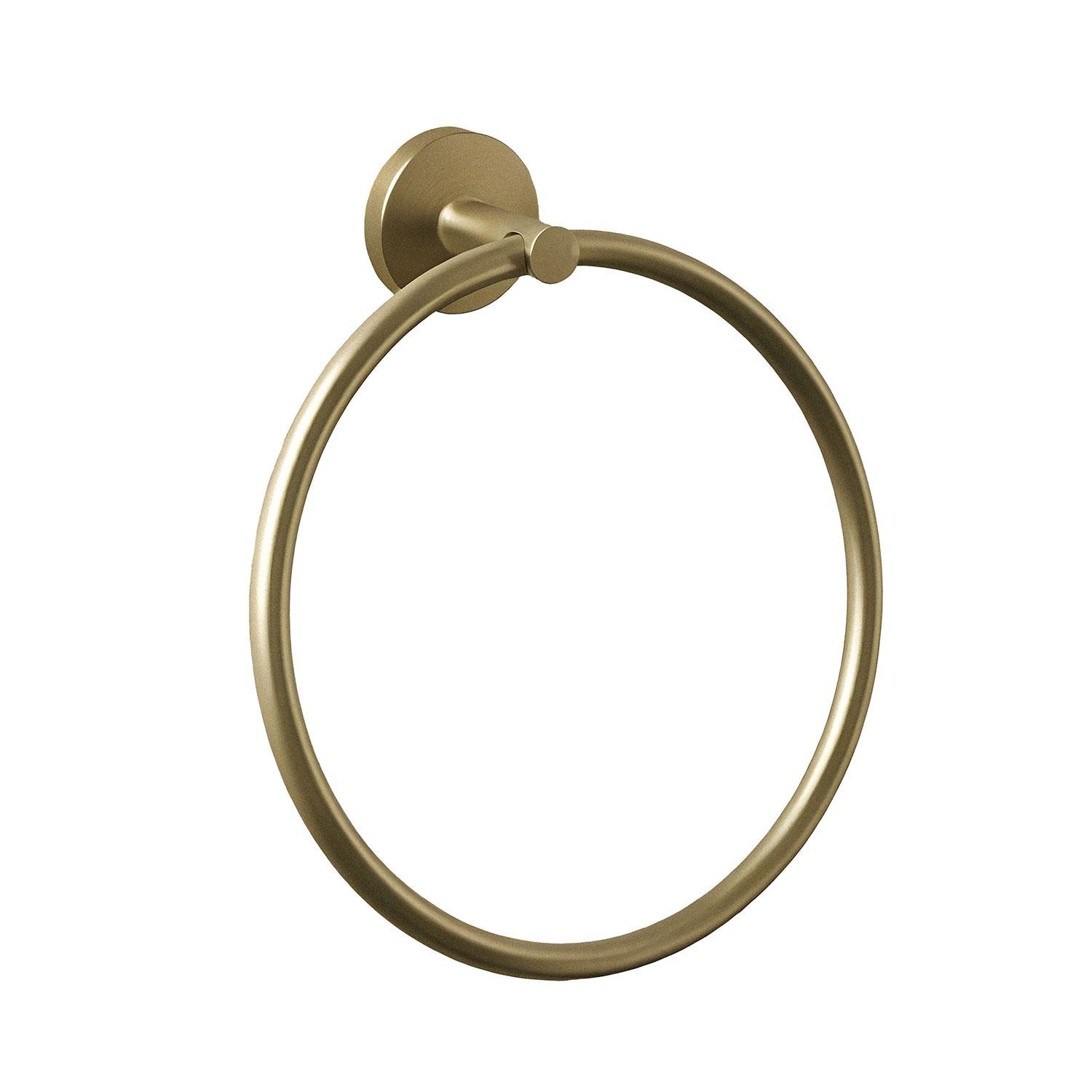 Cosmic Star Towel Ring - Matt Gold