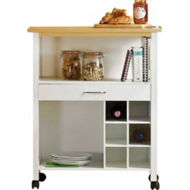 Buy HOME Kitchen Trolley with Wine Rack at Argos.co.uk - Your Online ...