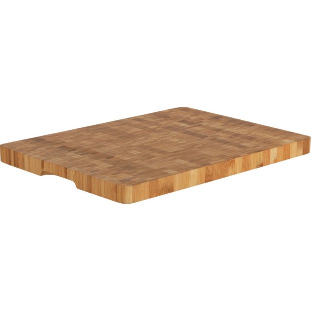 Buy Habitat Salisbury Large Solid Butchers Block Chopping boards Argos