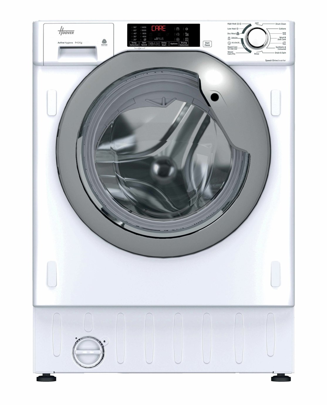Hoover HBDS 4954DMS5-80 9/8KG 1400 Spin Integrated Washer Dryer - White