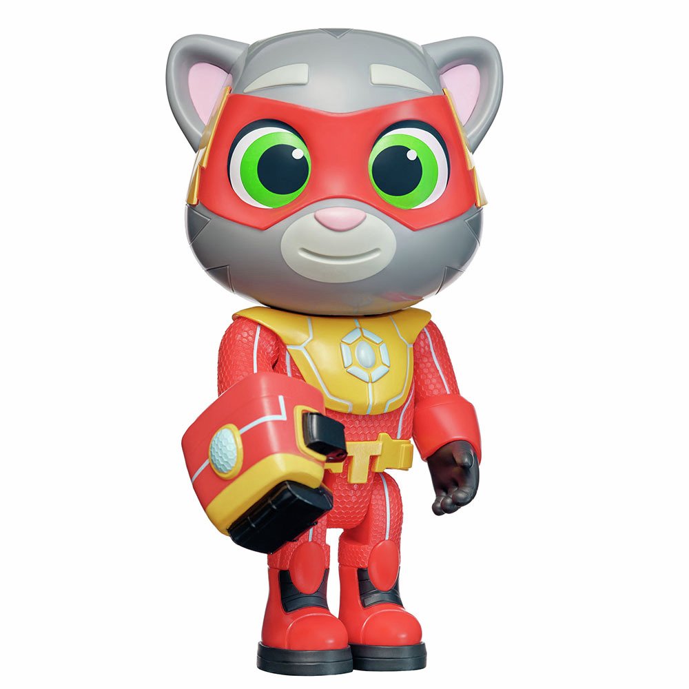 Talking Tom Heroes: Suddenly Super Tom & First Bump With Firing Action Playset