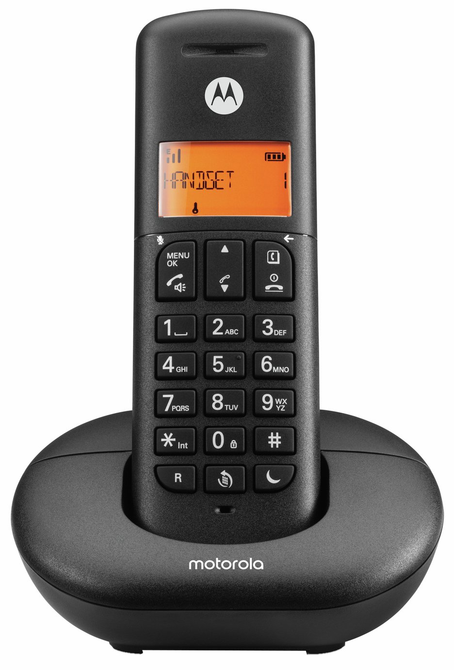 Motorola E201 Cordless Telephone - Single
