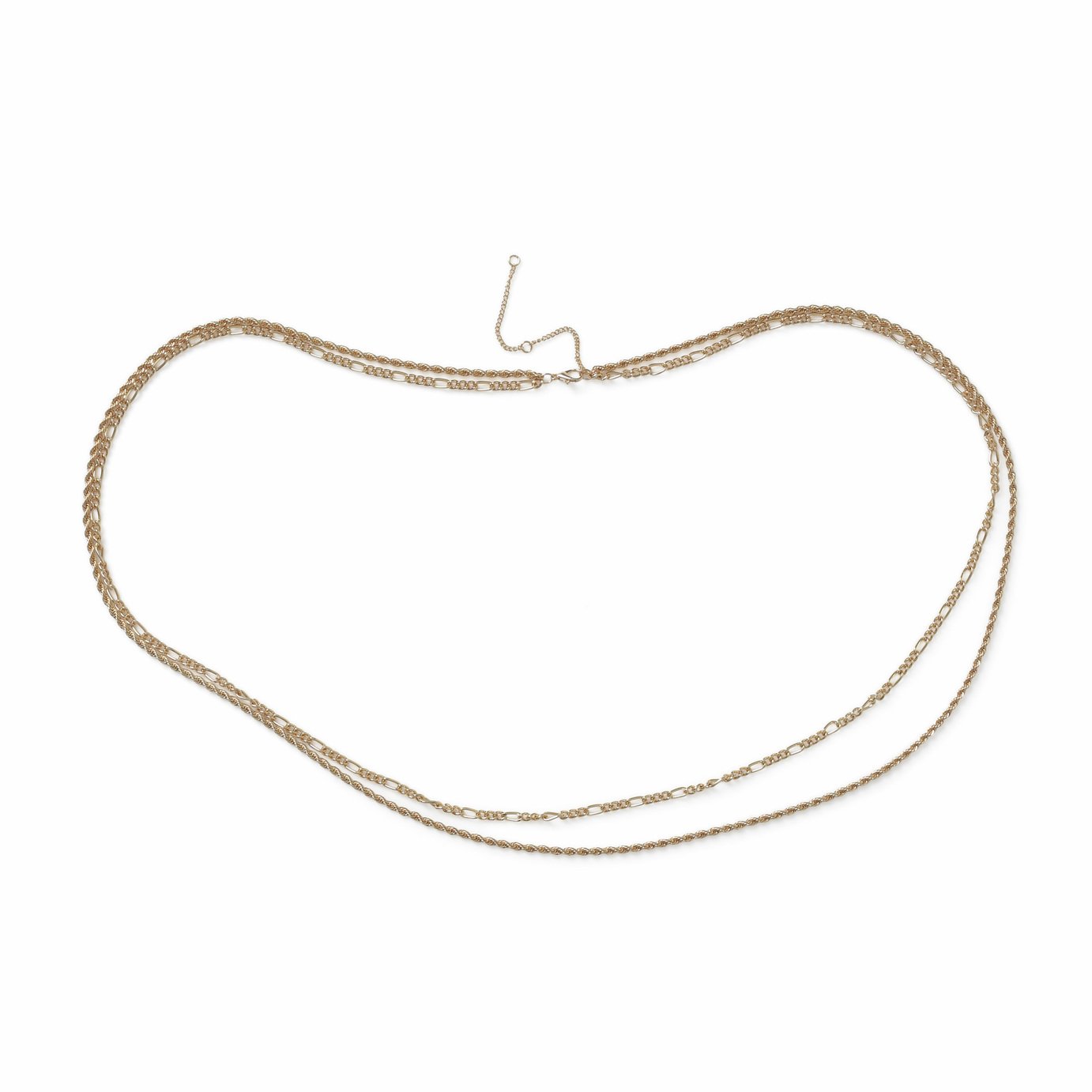 Freedom Gold Tone Multi Chain Belly Chain