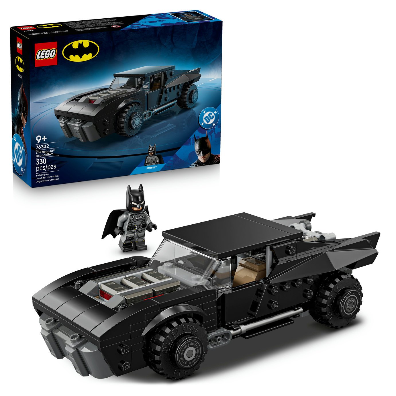 LEGO DC The Batman Batmobile Car Toy for Kids 76332 PREORDER