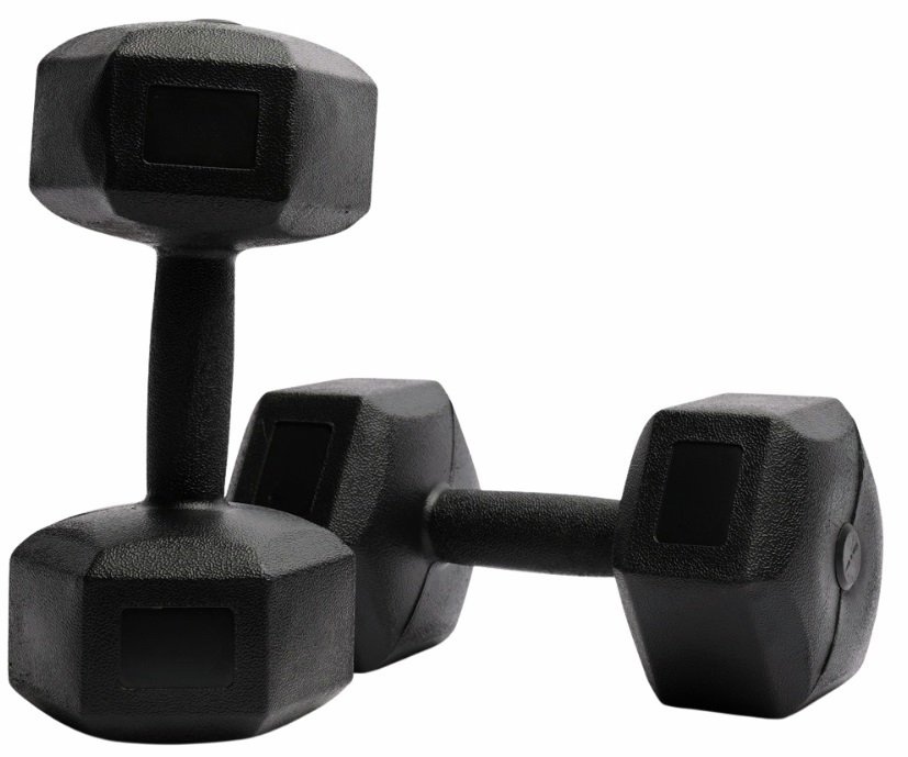 Northern Plastic Hex Dumbbells Set - 2 x 1Kg
