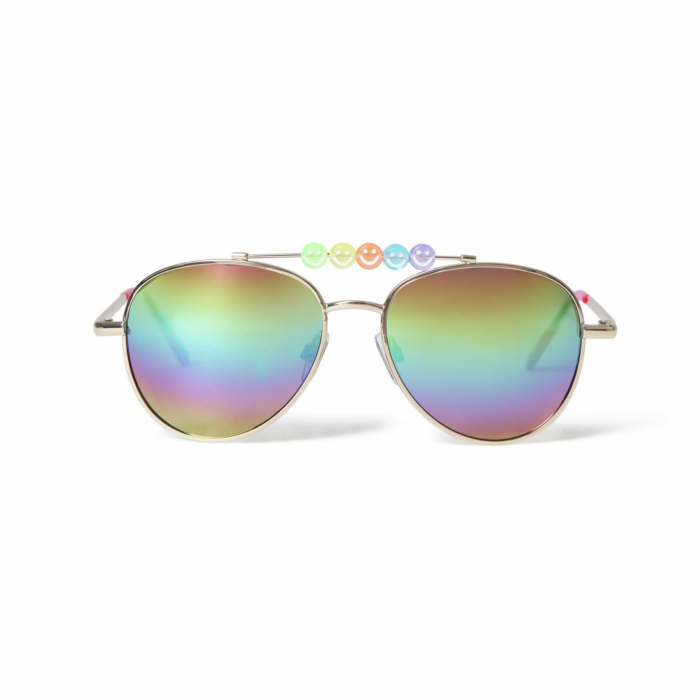 Flitzy Beaded Aviator Sunglasses