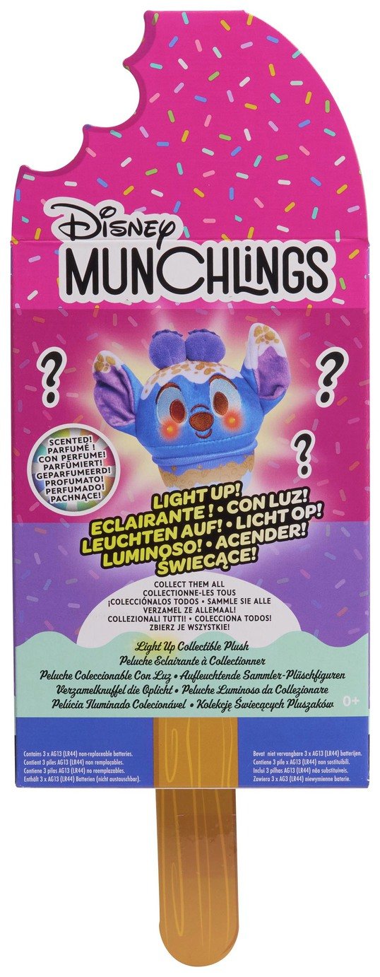 Disney Munchlings Light-Up Collectible Plush Toys