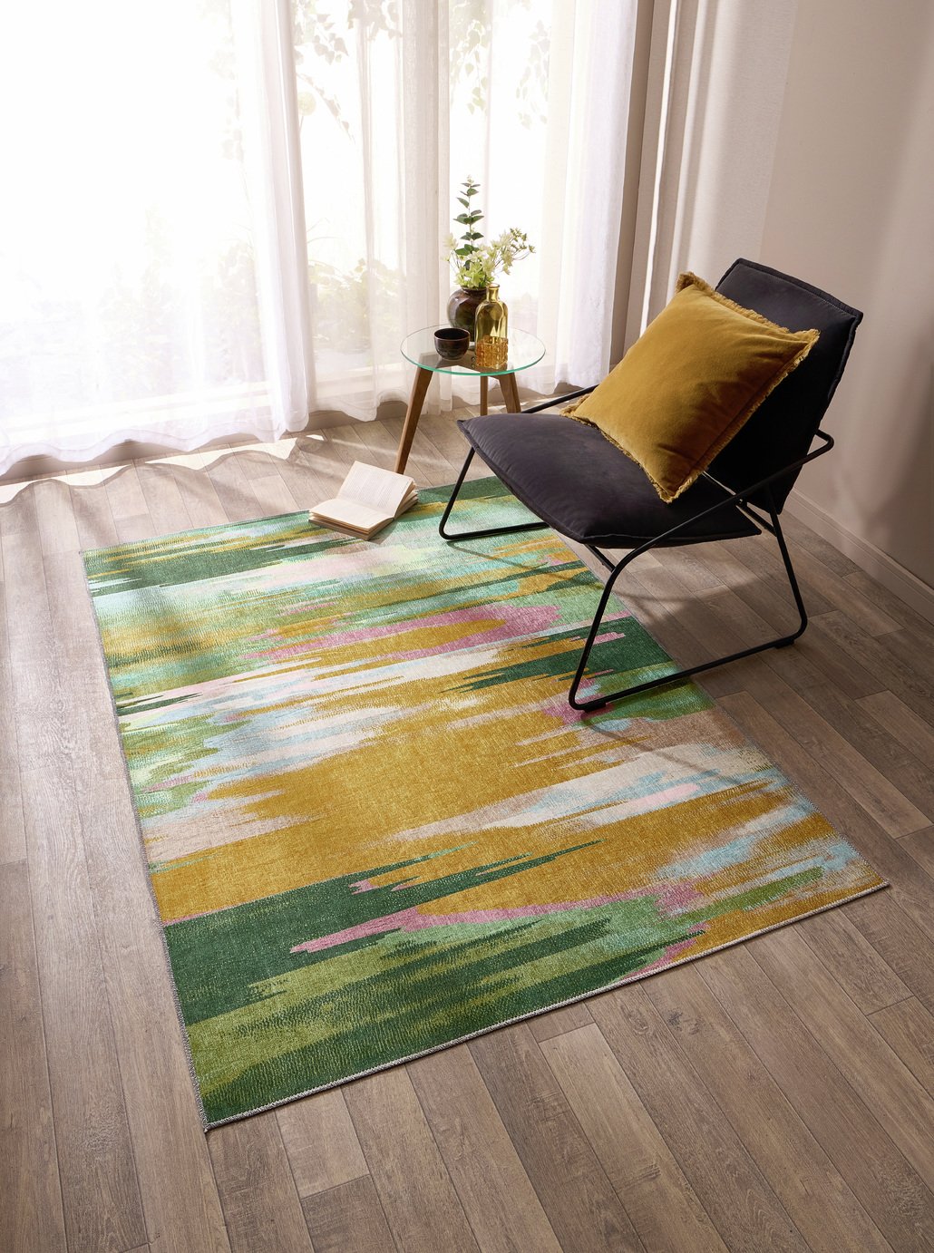 Origin Washable Sedona Short Pile Rug - 120x170cm