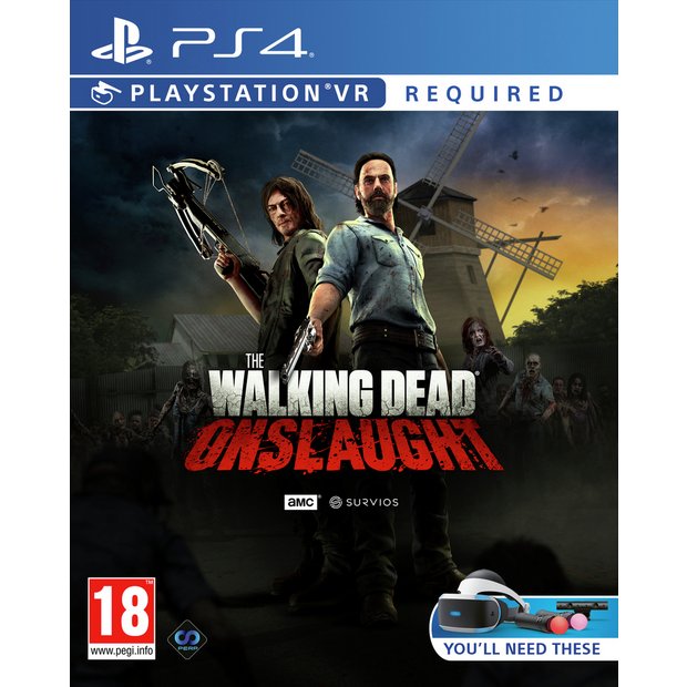 Buy The Walking Dead Onslaught Ps Vr Game Ps4 Ps4 Games Argos