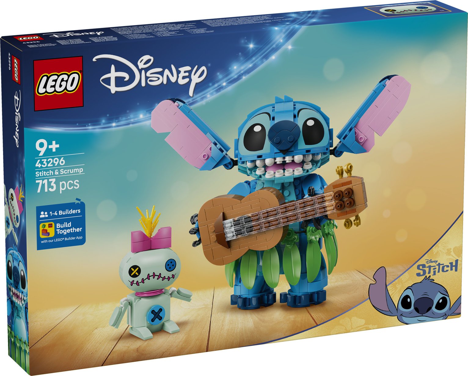 LEGO Disney Stitch & Scrump Figures - Building Toy 43296 PREORDER