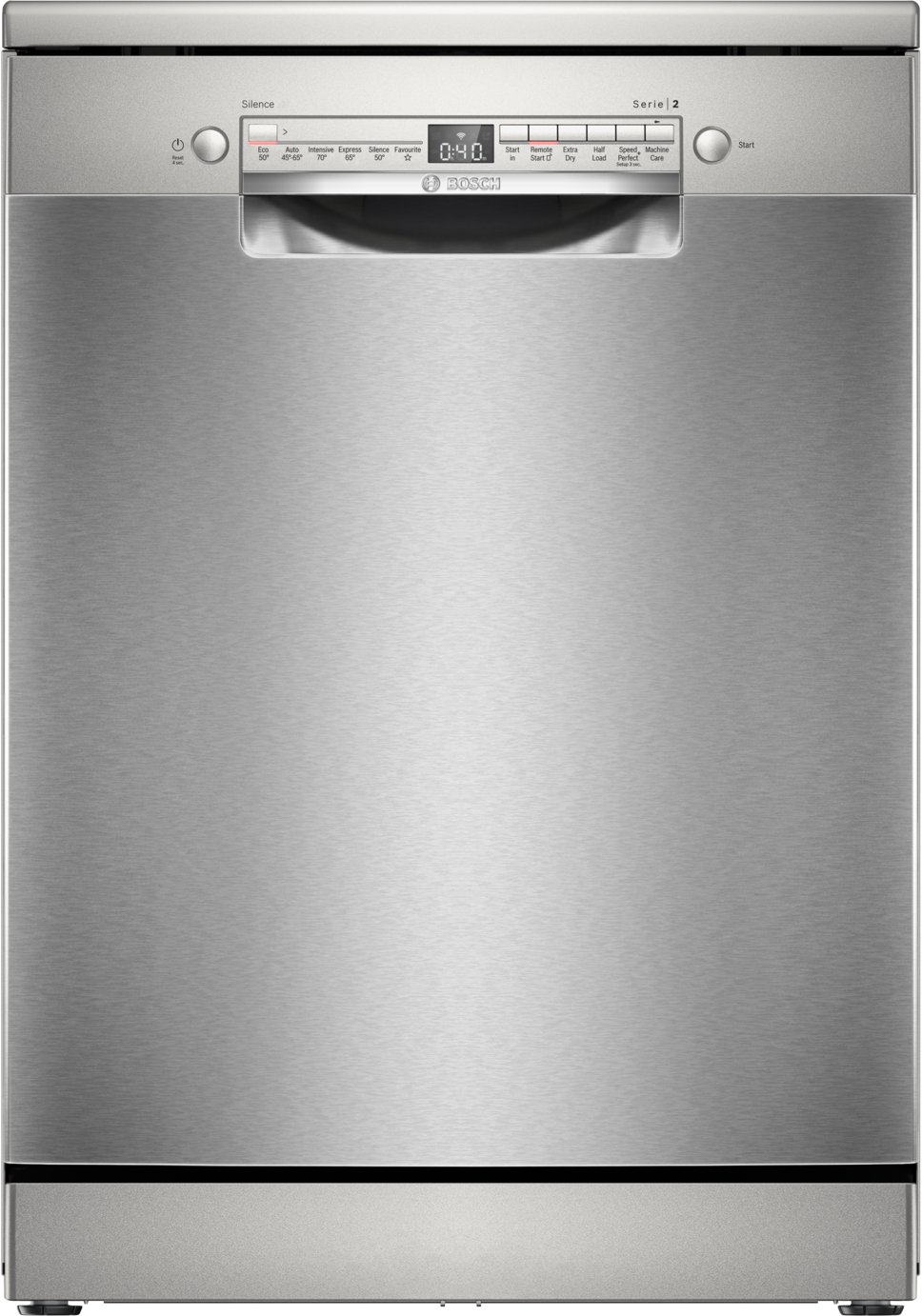 Bosch Series 2 SMS2HVI67G Full Size Dishwasher - Stainless Steel