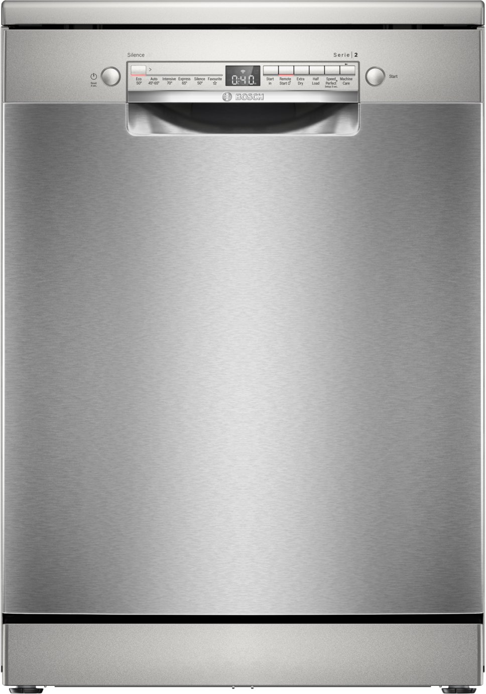 Bosch Series 2 SMS2HVI67G Full Size Dishwasher - Stainless Steel