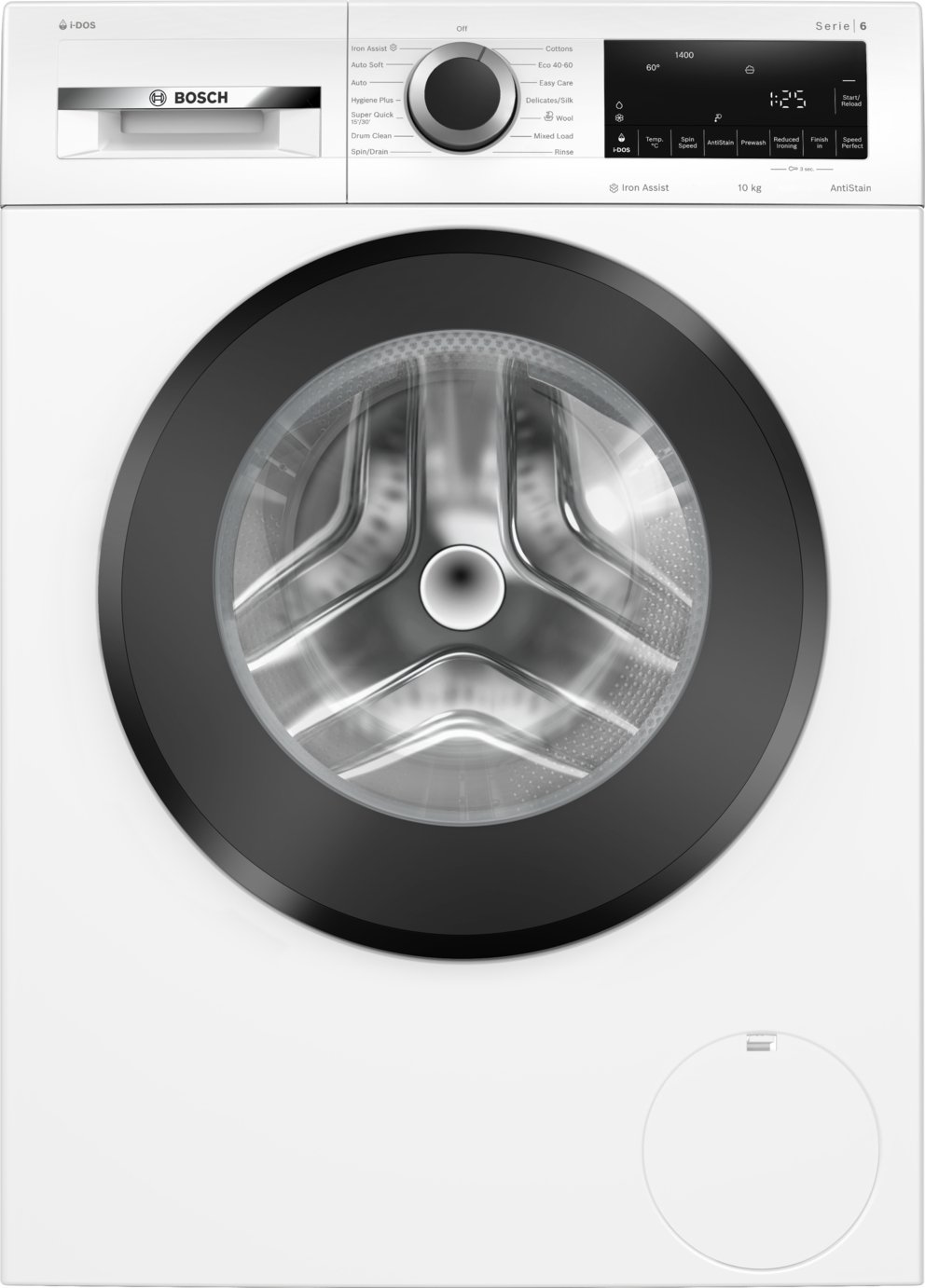 Bosch S6 WGG254F1GB 10KG 1400 Spin Washing Machine - White