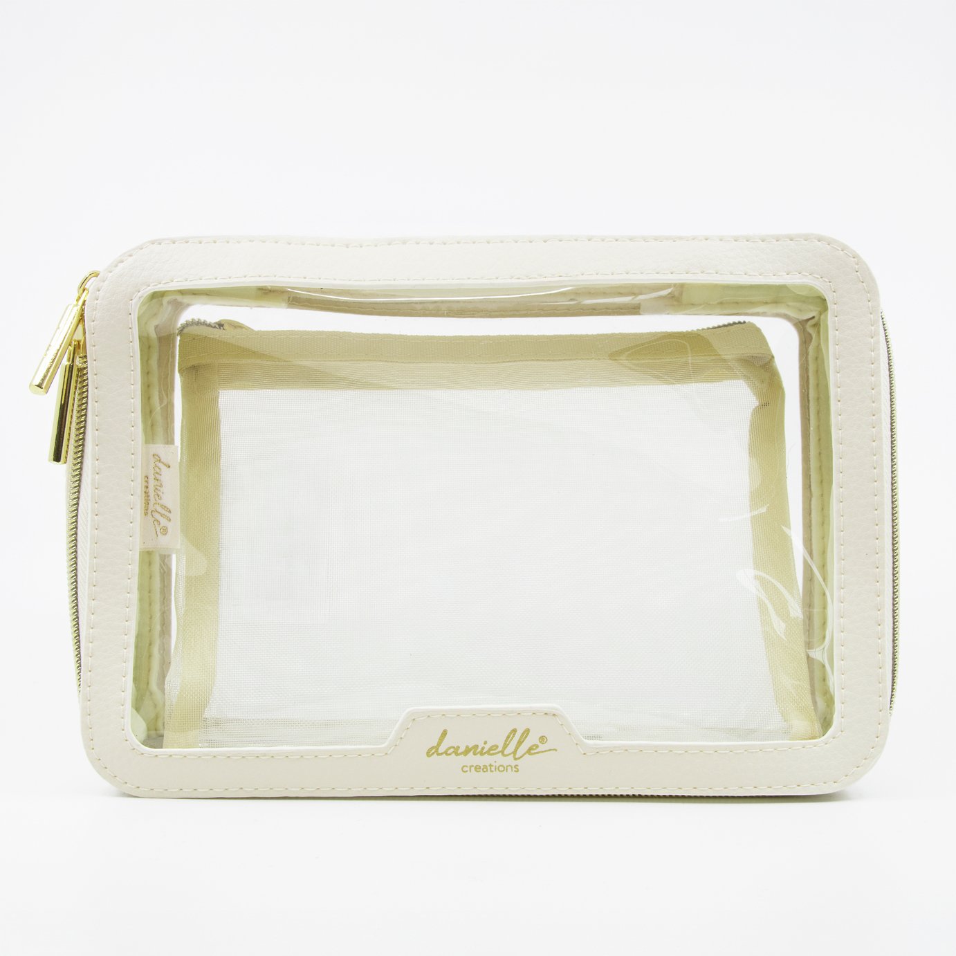 Danielle Creations Make-Up Bag Duo - Slouch Travel Case Set