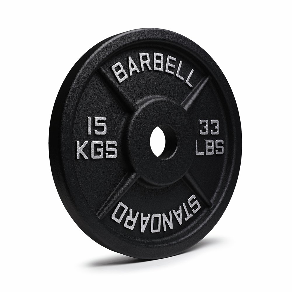 Northern Olympic Cast Iron Weight Plates - 2 x 15Kg