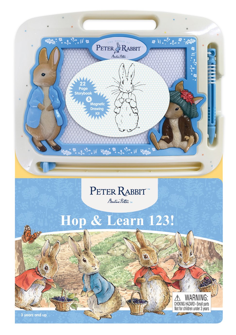 Frederick Warne Peter Rabbit Kids Read and Doodle Book and Sketch Pad
