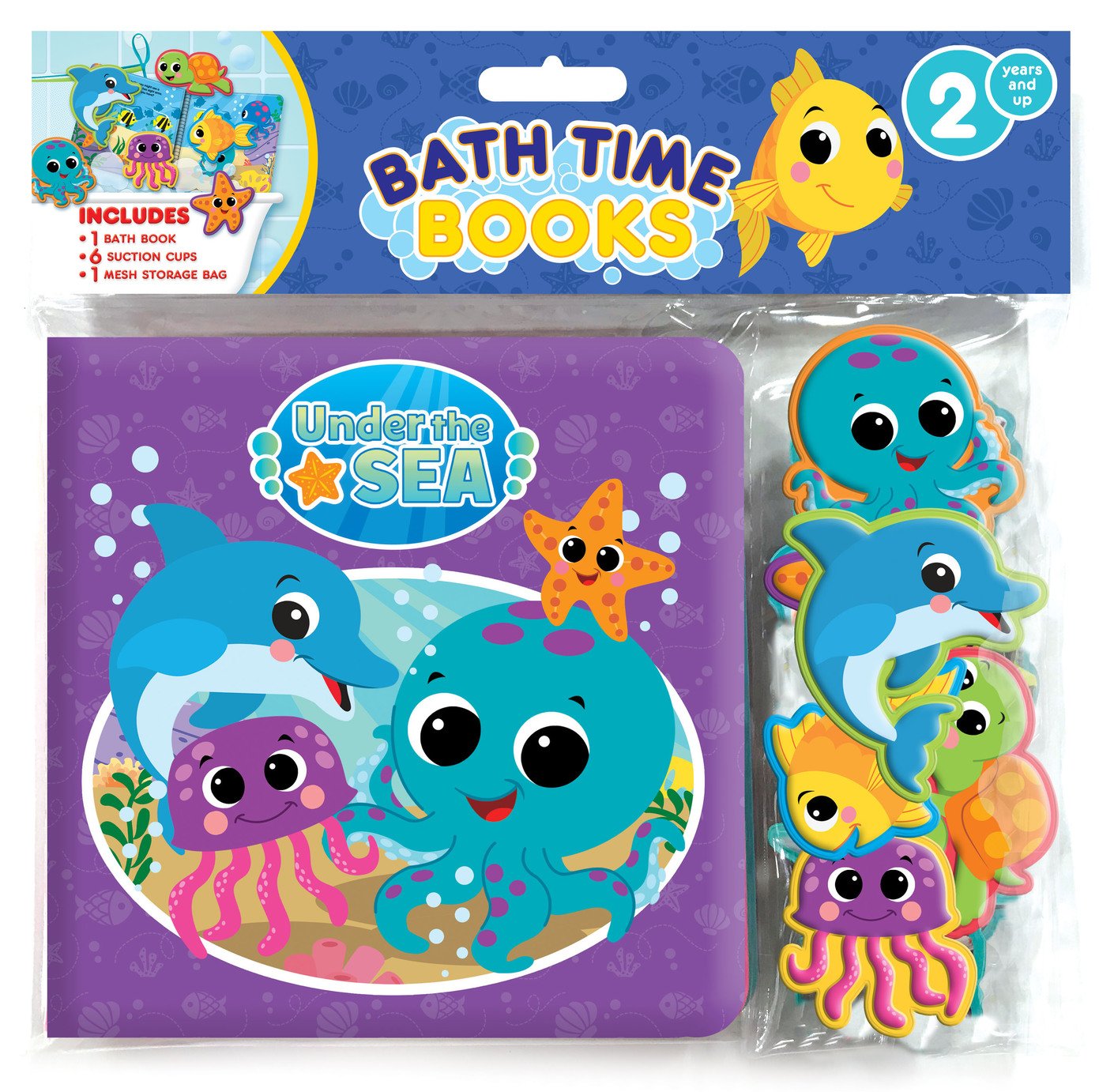 Phidal Publishing Inc Under the Sea Bathtime Book