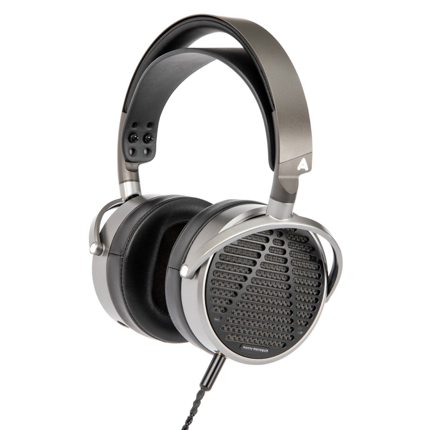 Audeze MM-100 Open Back Over-Ear Headphones - Black & Silver