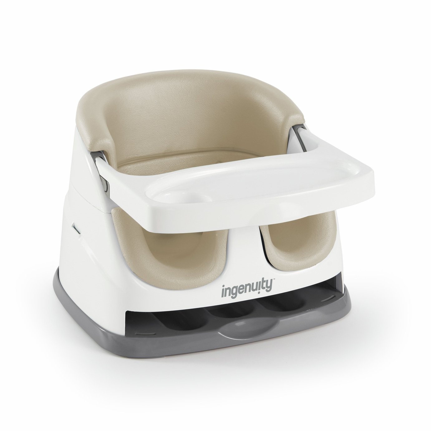 Ingenuity Baby Base 2-in-1 Baby Booster Seat - Cashmere 