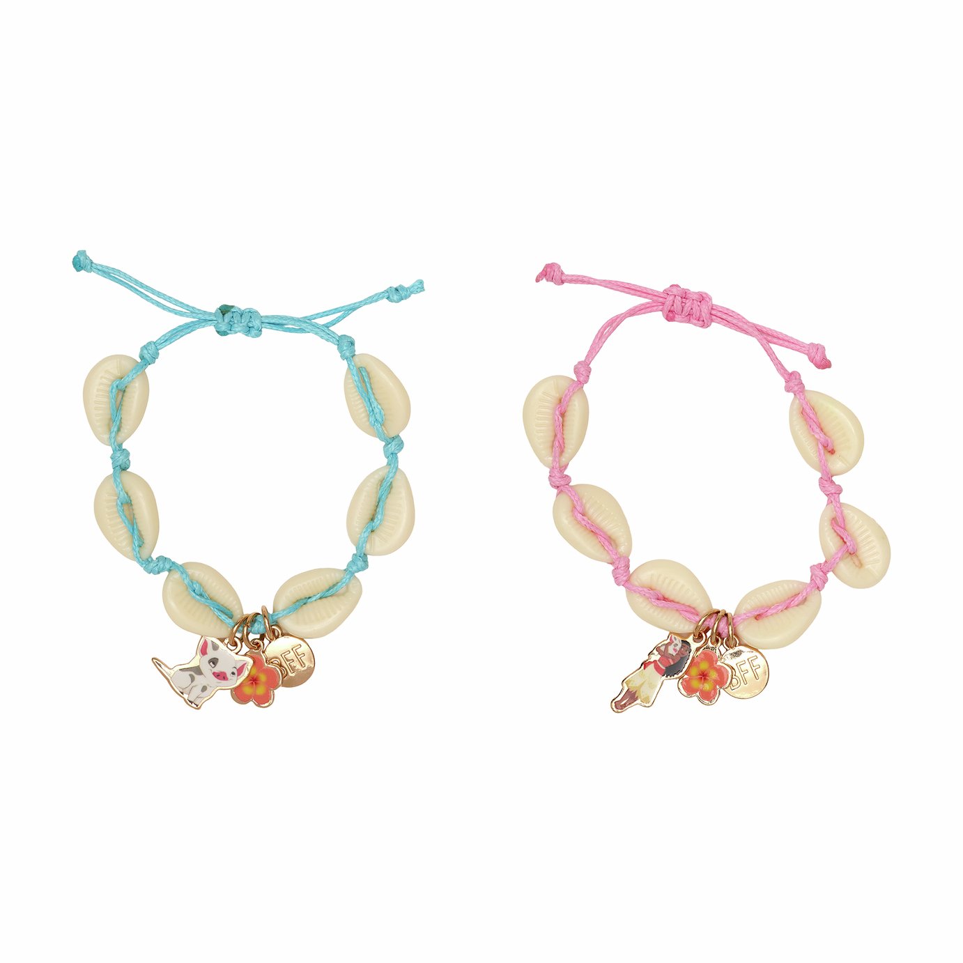 Disney Moana Best Friend Bracelet Set - Pack of 2