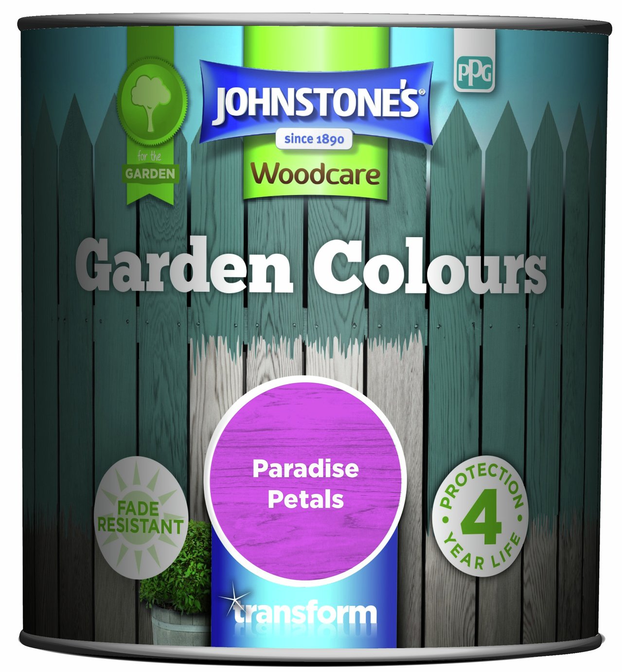 Johnstone's Garden Colours Paint 1L - Paradise Petals