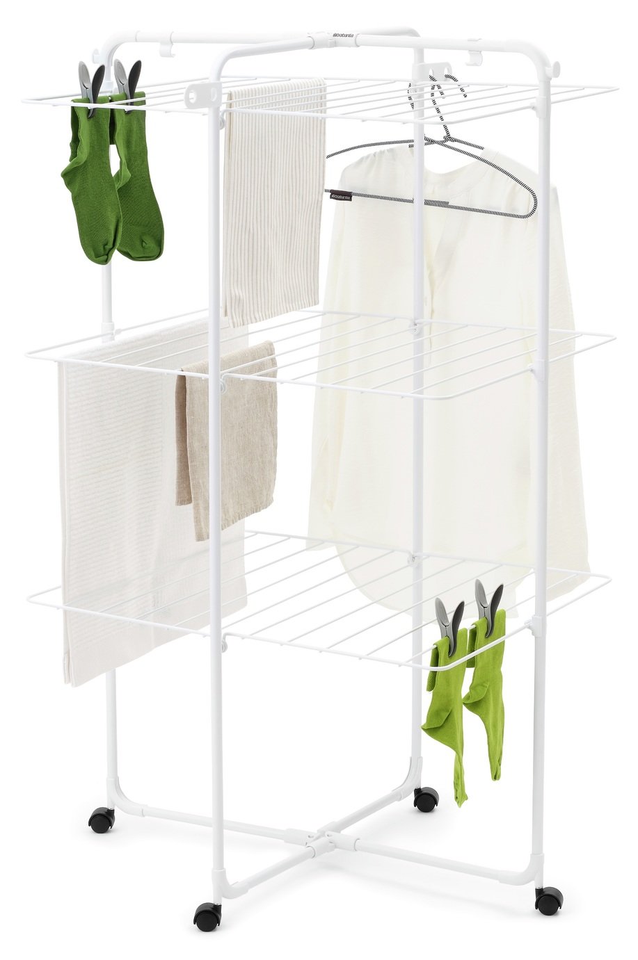 Brabantia 23m Hang On Tower Clothes Airer - White