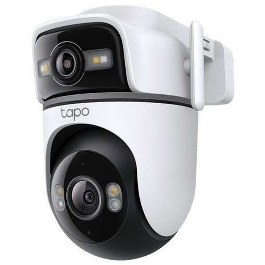 Tapo TC47 2K Outdoor Dual Lens Pan/Tilt Security Camera