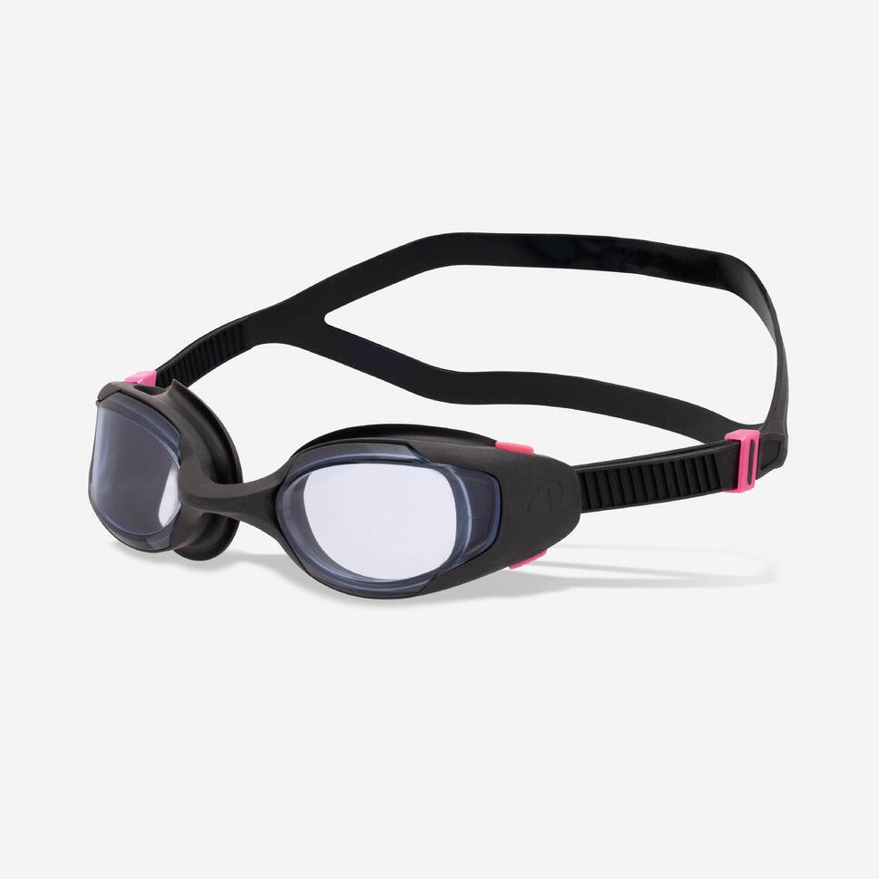 Decathlon Swimming Goggles Spirit Black Clear Blue
