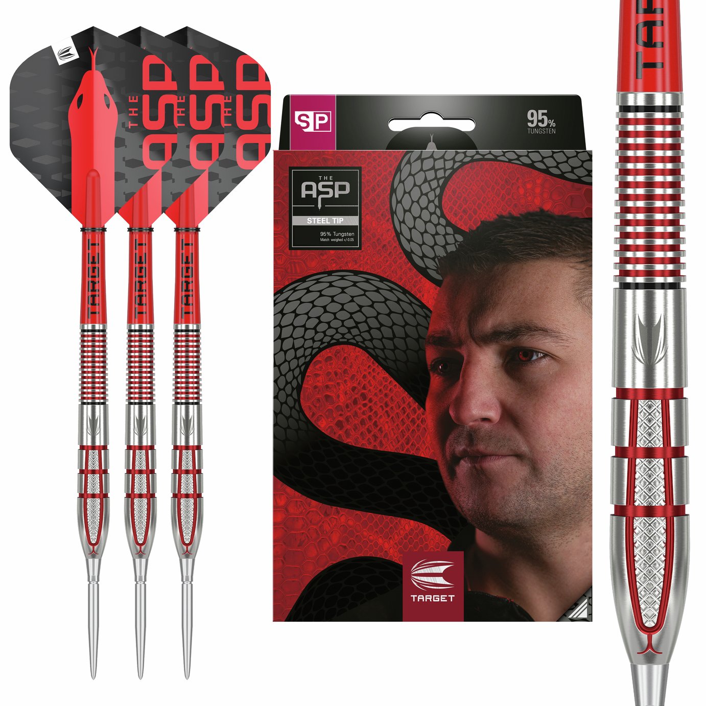 Target Darts Nathan Aspinall Generation 2 24g 95% Tungsten Darts