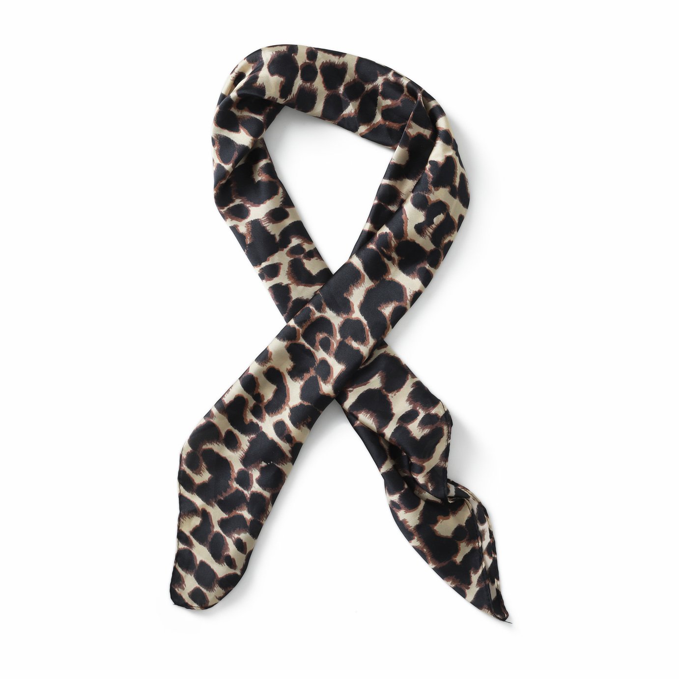 Freedom Leopard Print Headscarf