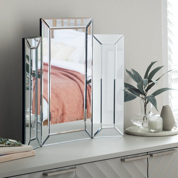 Buy Argos Home Bevelled Triple Dressing Table Mirror Dressing