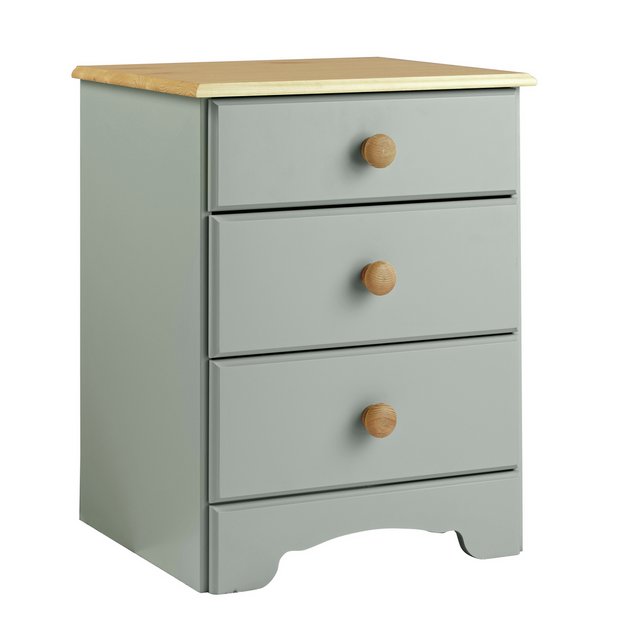 Buy Argos Home Nordic 3 Drawer Bedside Chest Bedside Tables