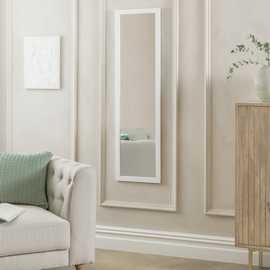 Argos Home White Full Length Wall Mirror - 126x36cm