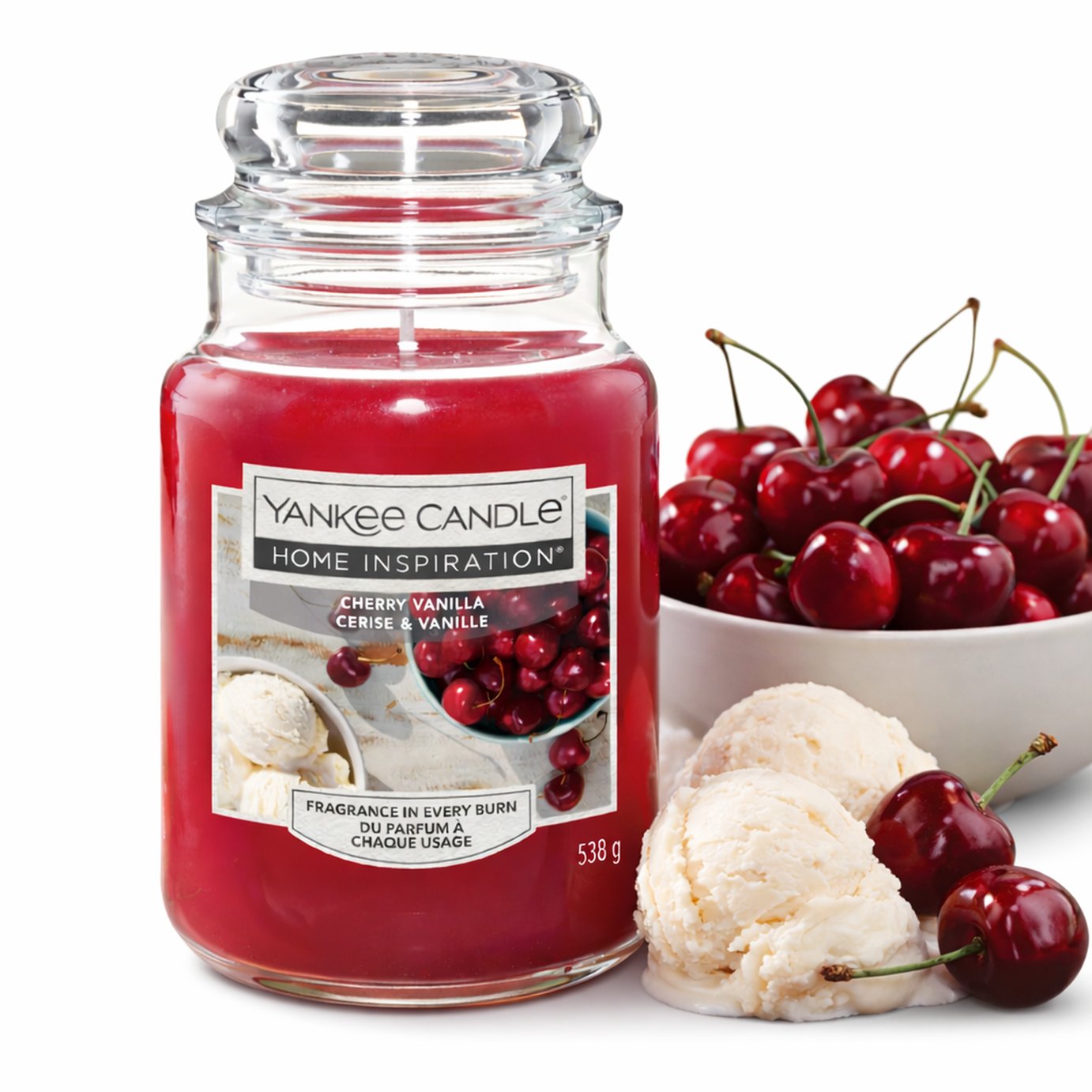 Yankee Candle Large Scented Candle - Cherry Vanilla 