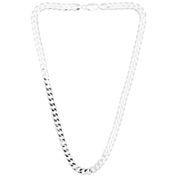 Mens silver belcher chain argos sale