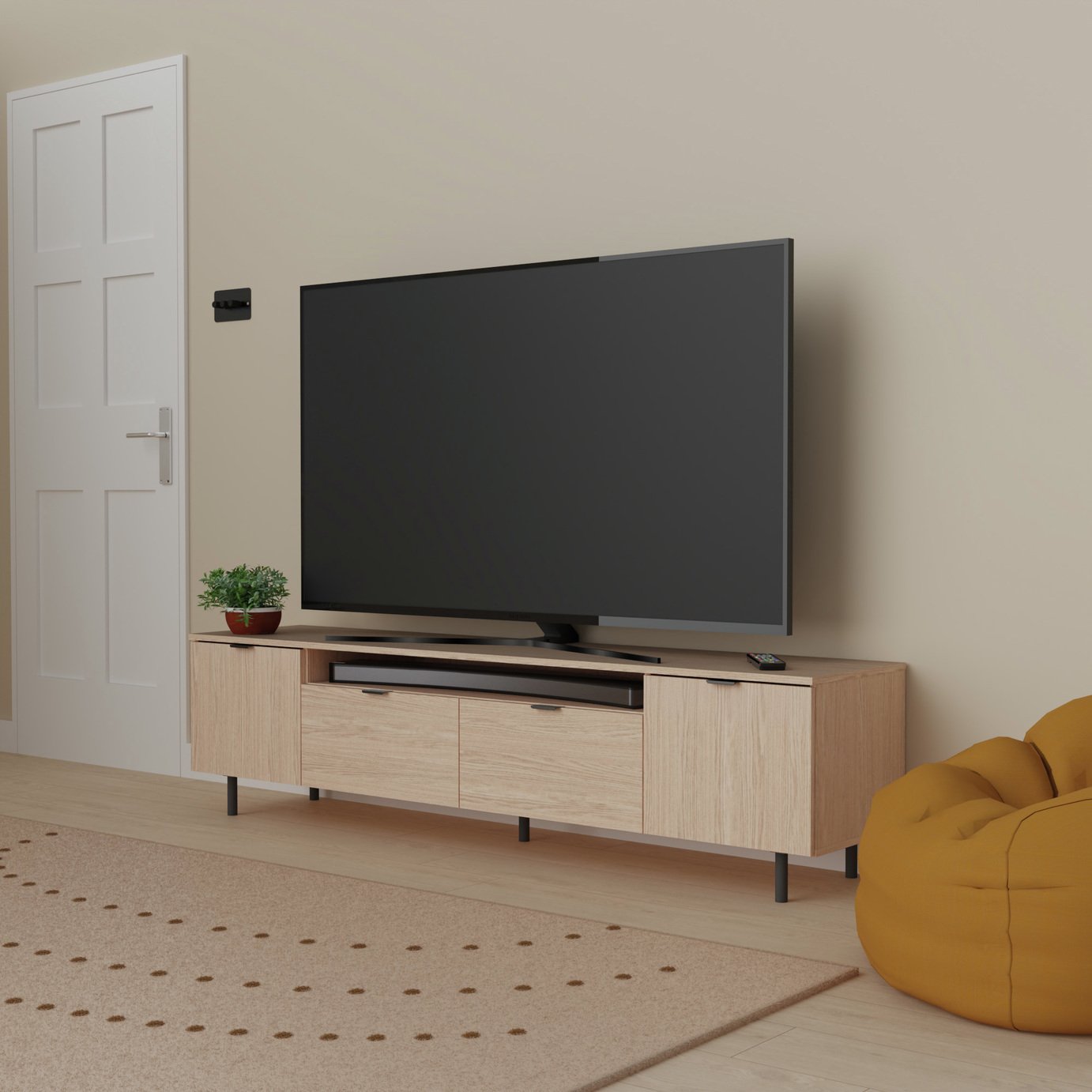 Argos Home Taite 2 Door 2 Drawers TV Unit