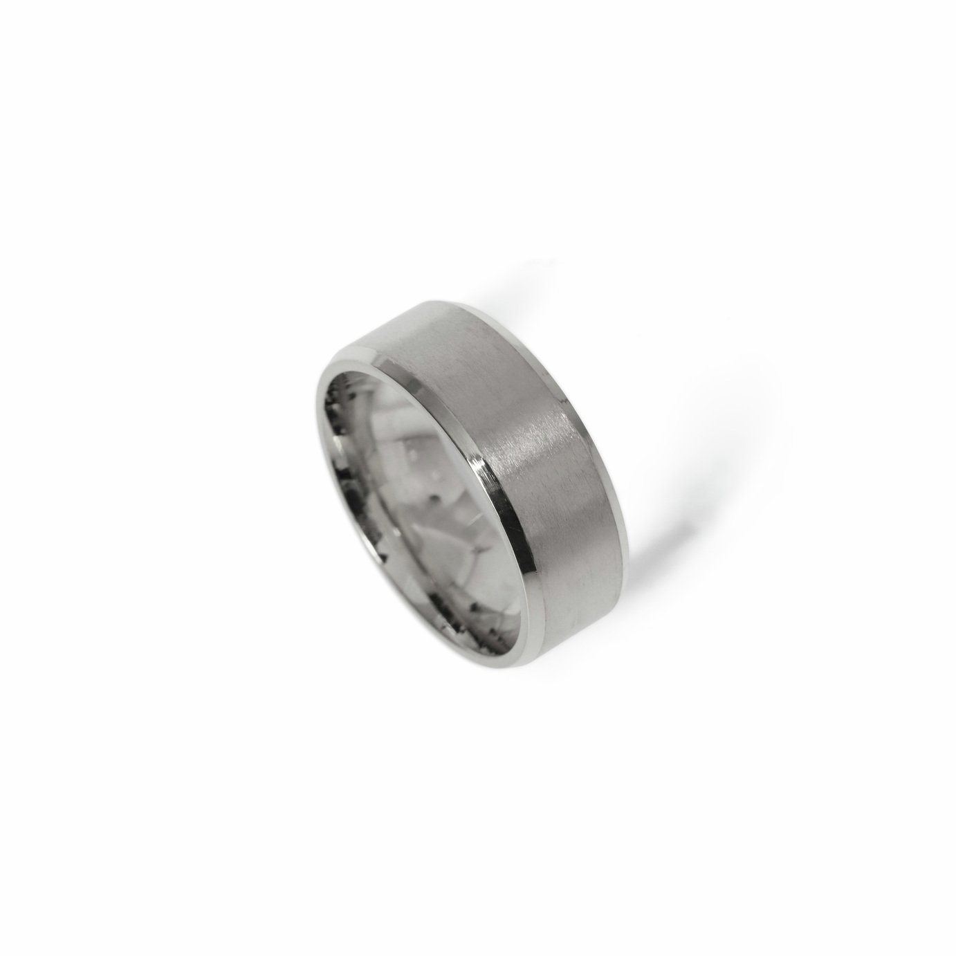 Uncommon Souls Silver Tone Band Ring - M/L