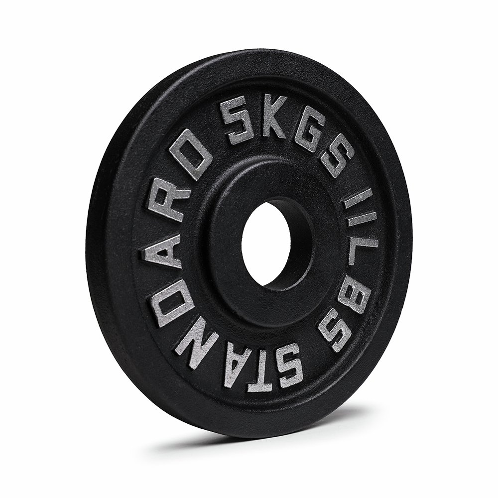 Northern Olympic Cast Iron Weight Plates - 2 x 5Kg