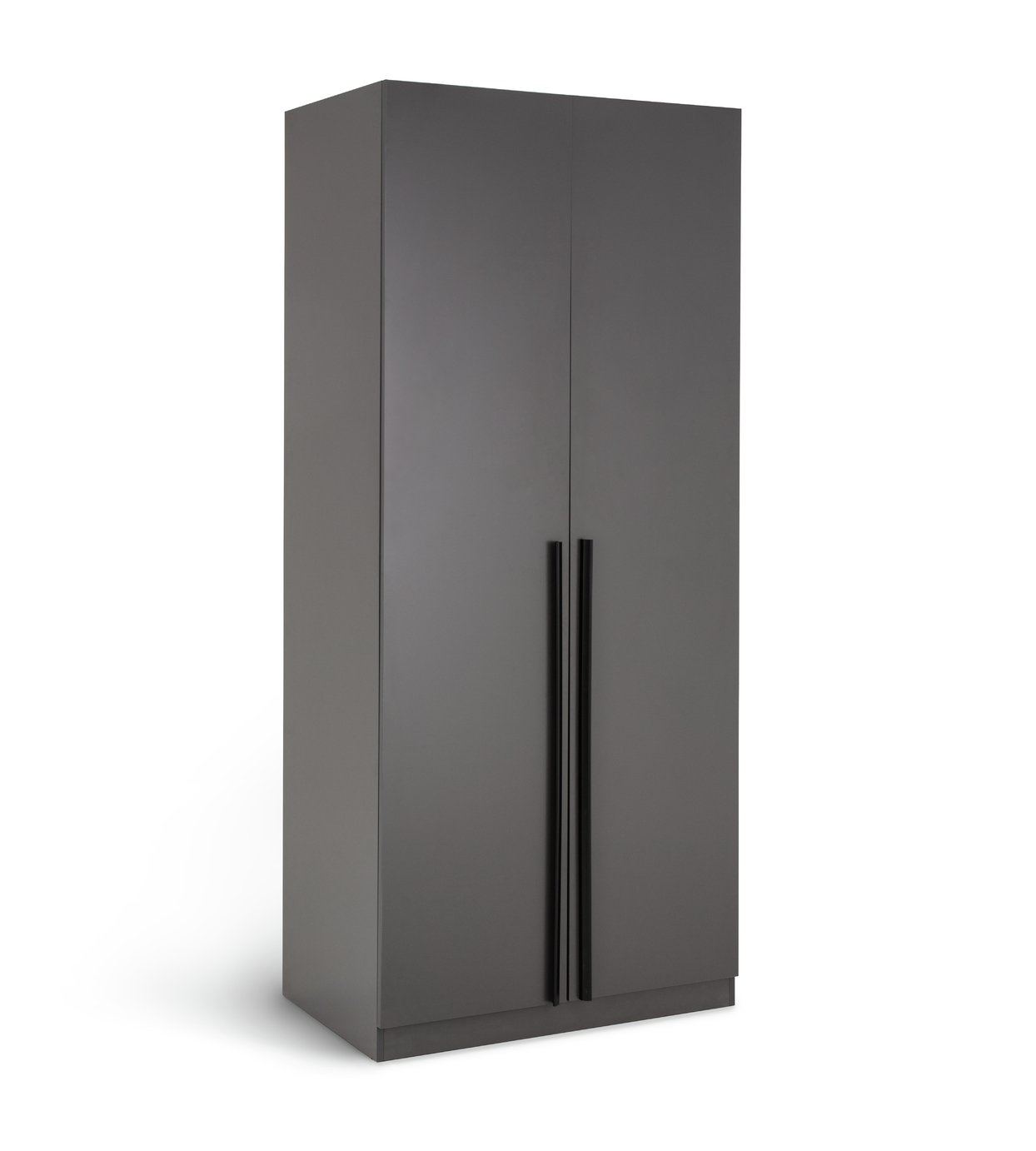 Habitat Munich 2 Door Wardrobe - Anthracite