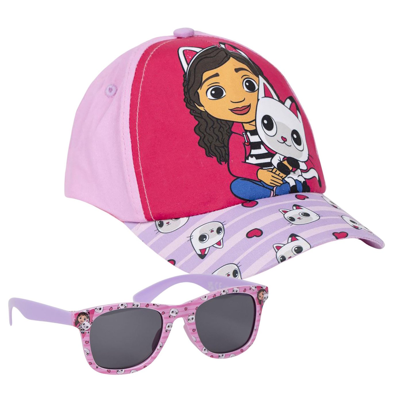 Gabby's Dollhouse Cap and Sunglasses Set