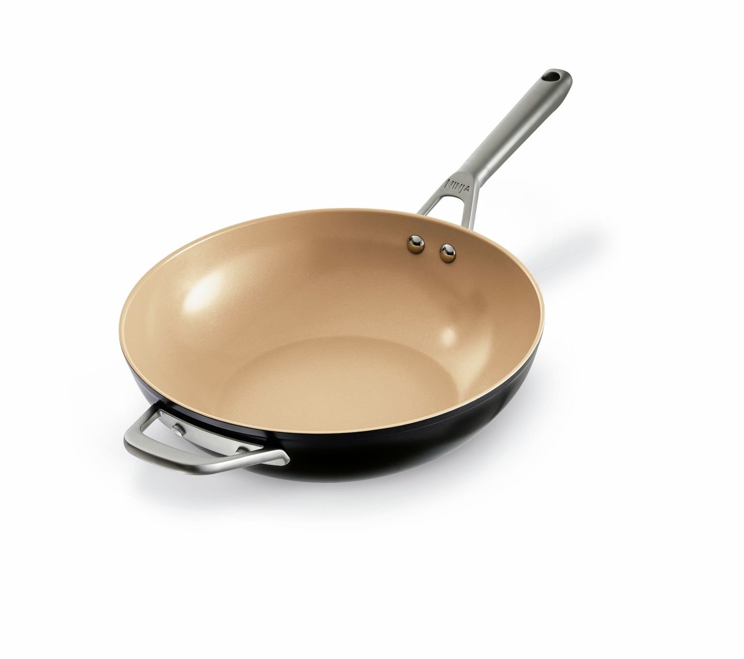 Ninja 28cm Extended Life Ceramic Aluminium Wok