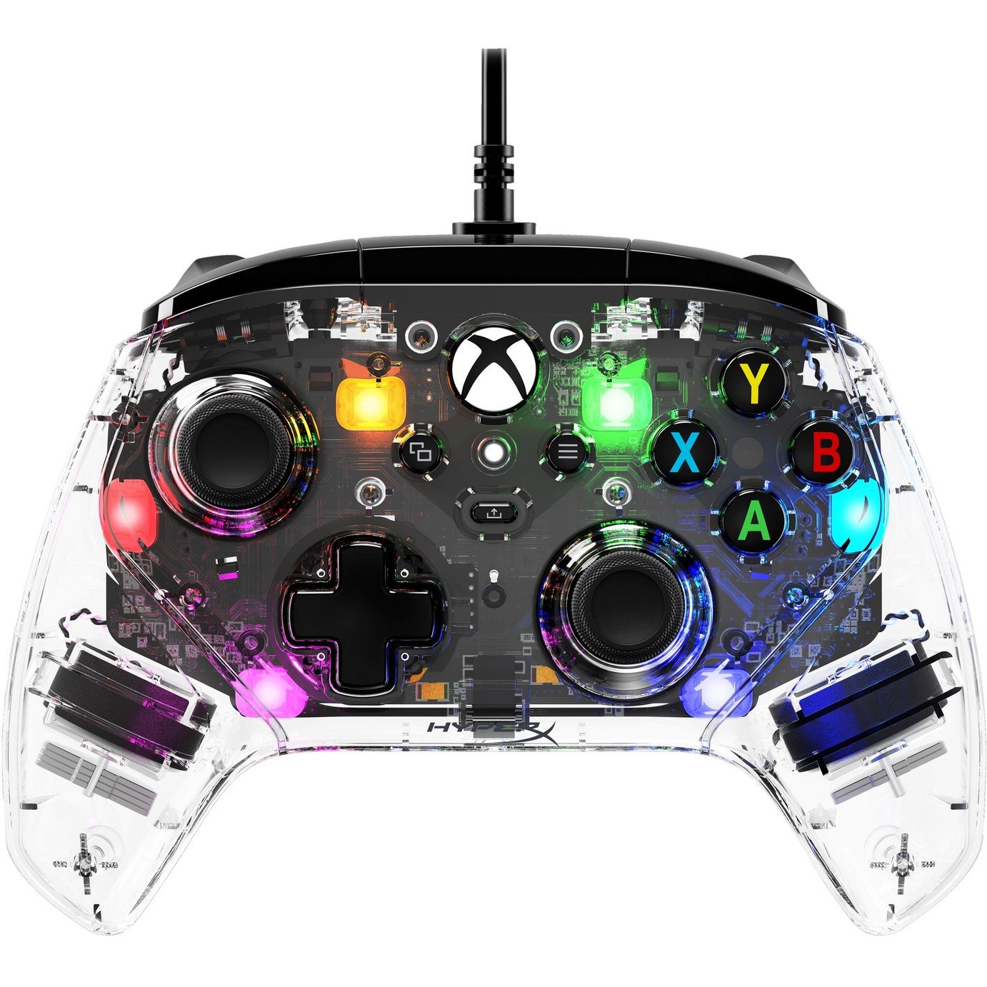 HyperX Clutch Gladiate RGB Xbox, PC Wired Controller - Black
