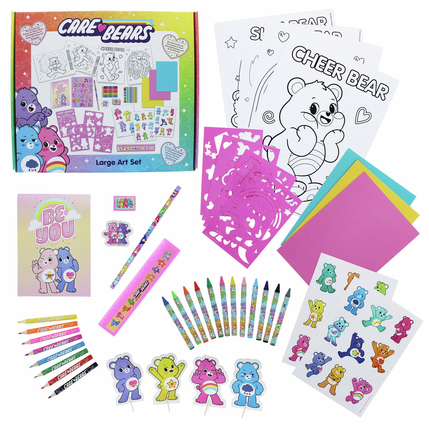 Care Bears Large Art Set