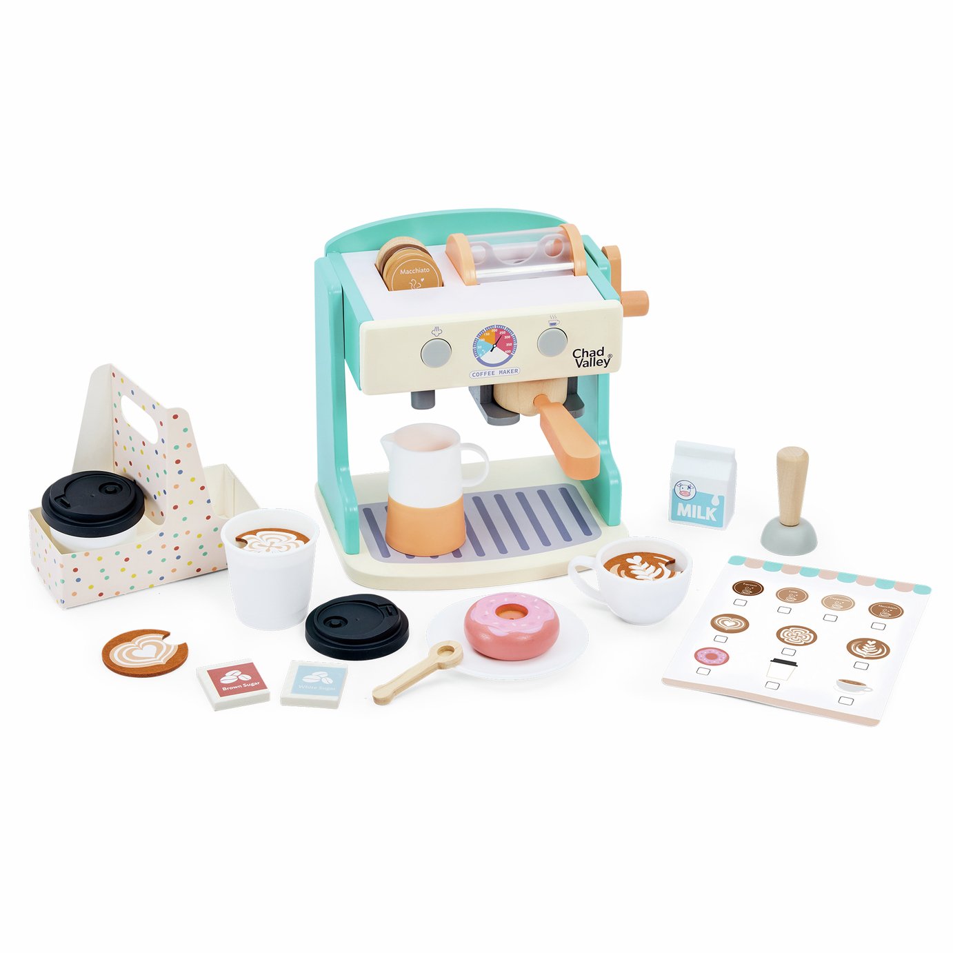 Chad Valley Wooden Coffee Toy Set