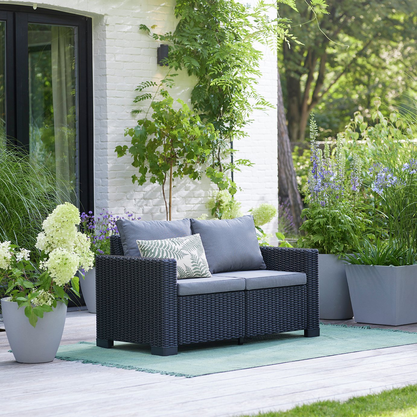 Keter California 2-Seater Set - Graphite